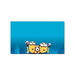 Minions, Blue, Cartoon, Cute, Friends Sticker Rectangular (10 Pack) by nateshop