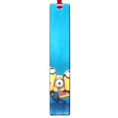 Minions, Blue, Cartoon, Cute, Friends Large Book Marks by nateshop