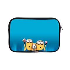 Minions, Blue, Cartoon, Cute, Friends Apple Ipad Mini Zipper Cases by nateshop