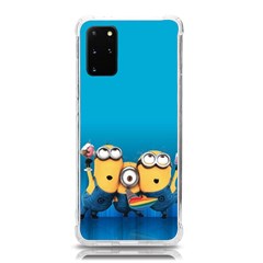 Minions, Blue, Cartoon, Cute, Friends Samsung Galaxy S20plus 6 7 Inch Tpu Uv Case by nateshop