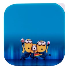 Minions, Blue, Cartoon, Cute, Friends Stacked Food Storage Container by nateshop