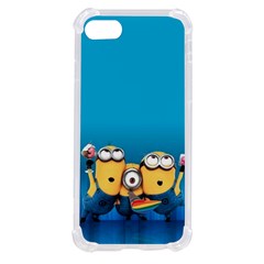 Minions, Blue, Cartoon, Cute, Friends Iphone Se by nateshop