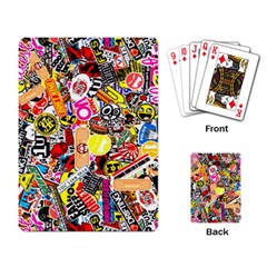 Sticker Bomb, Art, Cartoon, Dope Playing Cards Single Design (rectangle) by nateshop