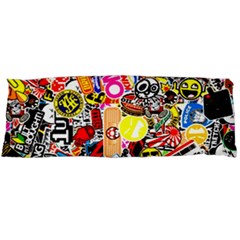 Sticker Bomb, Art, Cartoon, Dope Body Pillow Case (dakimakura) by nateshop