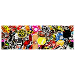 Sticker Bomb, Art, Cartoon, Dope Banner And Sign 9  X 3  by nateshop