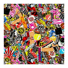 Sticker Bomb, Art, Cartoon, Dope Banner And Sign 3  X 3  by nateshop