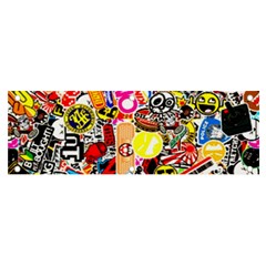 Sticker Bomb, Art, Cartoon, Dope Banner And Sign 6  X 2  by nateshop