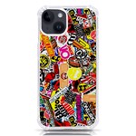 Sticker Bomb, Art, Cartoon, Dope iPhone 14 TPU UV Print Case Front