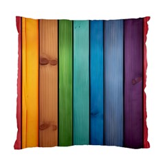 Rainbow Standard Cushion Case (two Sides) by zappwaits