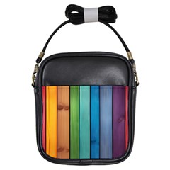 Rainbow Girls Sling Bag by zappwaits