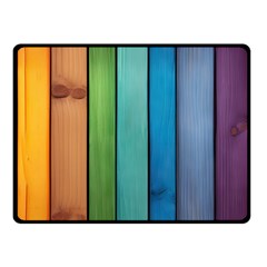 Rainbow Fleece Blanket (small) by zappwaits