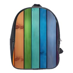 Rainbow School Bag (xl) by zappwaits