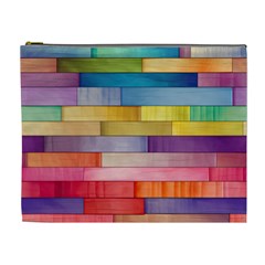 Rainbow Wood Cosmetic Bag (XL)