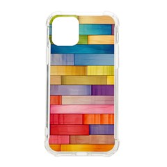 Rainbow Wood iPhone 11 Pro 5.8 Inch TPU UV Print Case