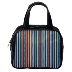 Stripes Classic Handbag (one Side) by zappwaits