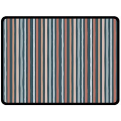 Stripes Two Sides Fleece Blanket (large) by zappwaits