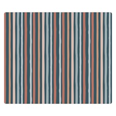 Stripes Two Sides Premium Plush Fleece Blanket (small) by zappwaits