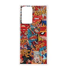 Comic Cartoon Pattern Samsung Galaxy Note 20 Ultra Tpu Uv Case by pakminggu