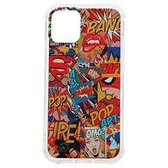 Comic Cartoon Pattern Iphone 12 Mini Tpu Uv Print Case	 by pakminggu