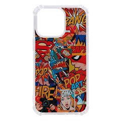 Comic Cartoon Pattern Iphone 13 Pro Tpu Uv Print Case by pakminggu