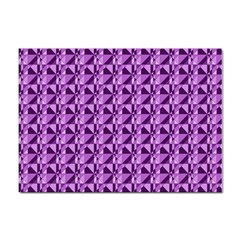 Violet Geometry Sticker A4 (10 Pack) by Sparkle