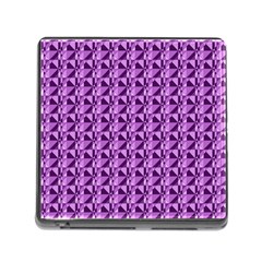 Violet Geometry Memory Card Reader (square 5 Slot) by Sparkle