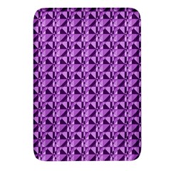 Violet Geometry Rectangular Glass Fridge Magnet (4 Pack) by Sparkle