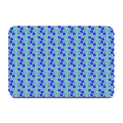 Skyblue Floral Plate Mats by Sparkle