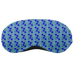 Skyblue Floral Sleep Mask by Sparkle