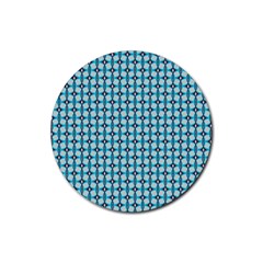 Arabic Pattern Rubber Coaster (round)