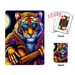 Tiger Rockingstar Playing Cards Single Design (rectangle)