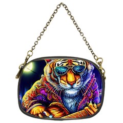 Tiger Rockingstar Chain Purse (two Sides) by Sparkle