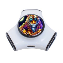 Tiger Rockingstar 3-port Usb Hub by Sparkle