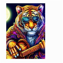 Tiger Rockingstar Large Garden Flag (two Sides) by Sparkle