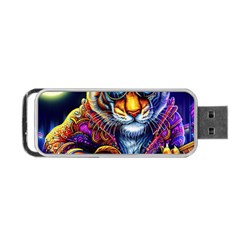 Tiger Rockingstar Portable Usb Flash (two Sides) by Sparkle