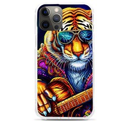 Tiger Rockingstar Iphone 12 Pro Max Tpu Uv Print Case by Sparkle