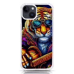 Tiger Rockingstar Iphone 14 Tpu Uv Print Case by Sparkle