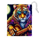 Tiger Rockingstar Drawstring Pouch (5XL) Front