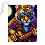 Tiger Rockingstar Drawstring Pouch (5XL) Back