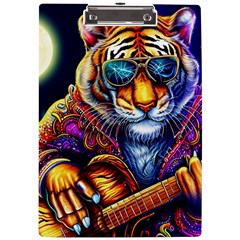 Tiger Rockingstar A4 Acrylic Clipboard by Sparkle