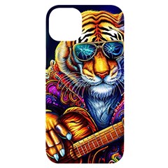 Tiger Rockingstar Iphone 14 Plus Black Uv Print Case