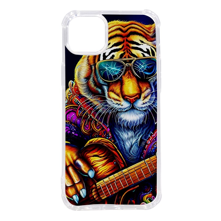 Tiger Rockingstar iPhone 14 Plus TPU UV Print Case