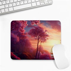 Pink Nature Small Mousepad by Sparkle