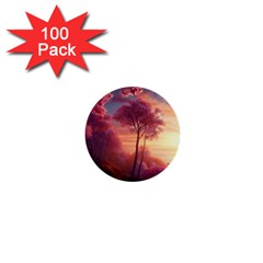 Pink Nature 1  Mini Buttons (100 pack) 