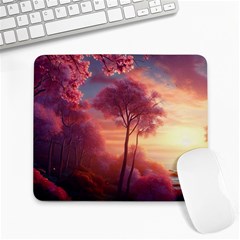 Pink Nature Large Mousepad