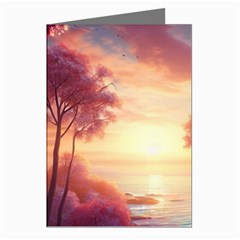 Pink Nature Greeting Cards (pkg Of 8)