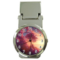 Pink Nature Money Clip Watches