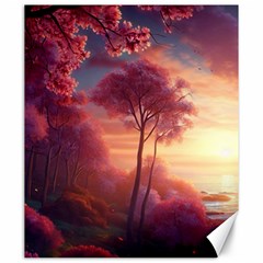 Pink Nature Canvas 20  x 24 