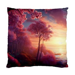 Pink Nature Standard Cushion Case (One Side)