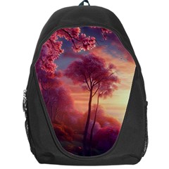 Pink Nature Backpack Bag by Sparkle